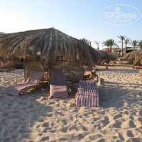 Caribbean World Soma Bay 5* лежаки на пляже - Фото отеля