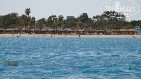 Giftun Azur Resort 3* Вид пляжа_(с песчанной косы). - Фото отеля