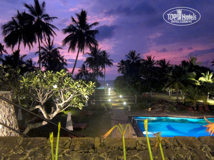 Cinnamon Bentota Beach 4* вид из Lounge Bar - Фото отеля