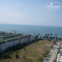 Welcome Jomtien Beach 3* Вид с балкона на море. - Фото отеля