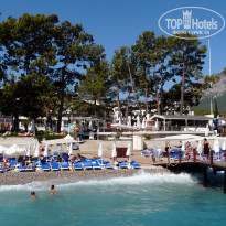 Akra Kemer 5* вид с пирса - Фото отеля