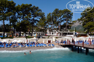 Akra Kemer 5* вид с пирса - Фото отеля