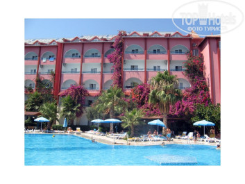 Kemal Bay 5* вид на отель из бассейна - Фото отеля