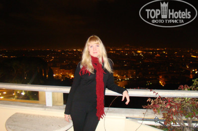 Rome Cavalieri, Waldorf Astoria Hotels and Resorts 5* на балконе номера - Фото отеля