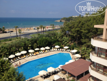 FUN&SUN Miarosa Incekum Beach 5* вид на бассейн - Фото отеля