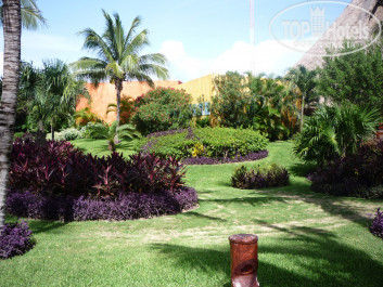 Barcelo Maya Tropical & Colonial 5* Лужайка около корпуса - Фото отеля
