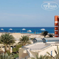 Zahabia Hotel & Beach Resort 4* Вид с общественного балкона - Фото отеля