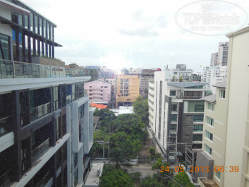 Ibis Pattaya 3* Вид из номера без балкона с 6 этажа - Фото отеля