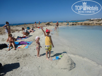 Adams Beach 5* Пляж. - Фото отеля