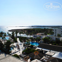 Adams Beach 5* С балкона днем - Фото отеля