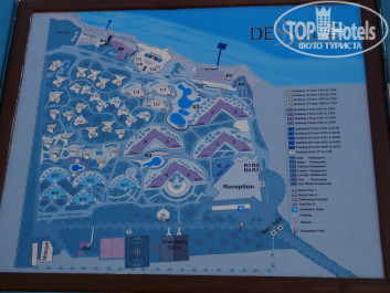 Dessole Royal Rojana Resort 5* Карта отеля - Фото отеля