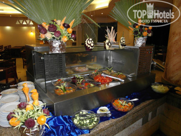 Zahabia Hotel & Beach Resort 4* Стойка с овощами и салатами - Фото отеля