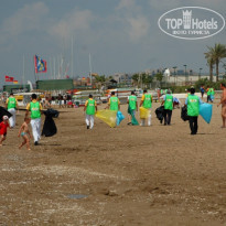 Aquaworld Belek by MP Hotels 5* Уборка пляжа - Фото отеля